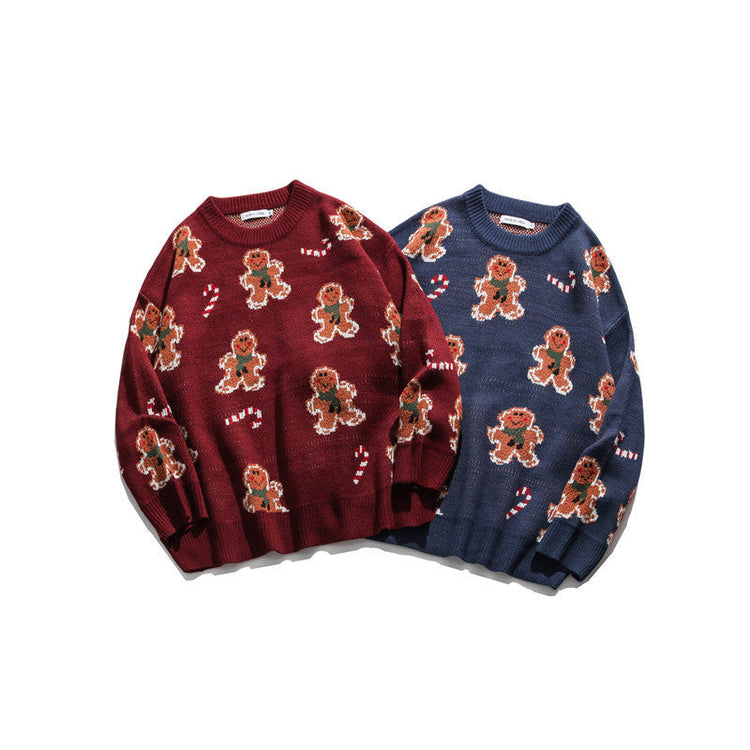 Sweater Men Women Students Boy Girl Sweaters Knitwear Pullover Men&