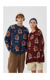 Sweater Men Women Students Boy Girl Sweaters Knitwear Pullover Men&