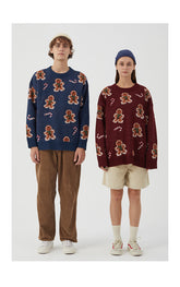 Sweater Men Women Students Boy Girl Sweaters Knitwear Pullover Men&