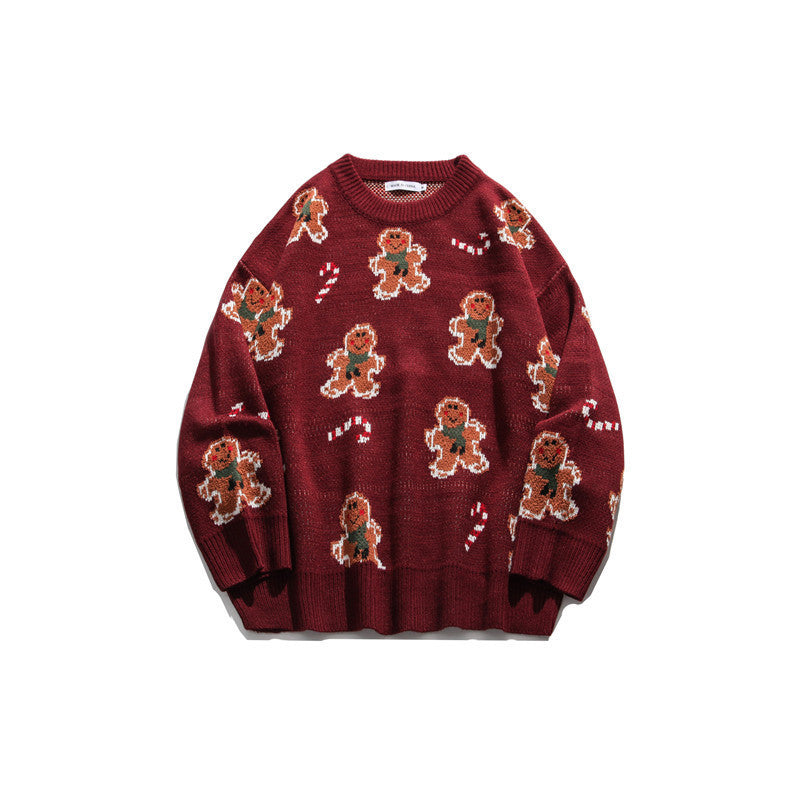 Sweater Men Women Students Boy Girl Sweaters Knitwear Pullover Men&