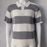 Mens Clothing Summer Fashion Lapel Sweater Short Sleeve Men Clothing Wears